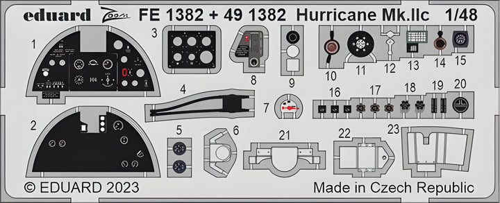 Eduard 1/48 Hurricane Mk.IIc [C48], for ARMA HOBBY