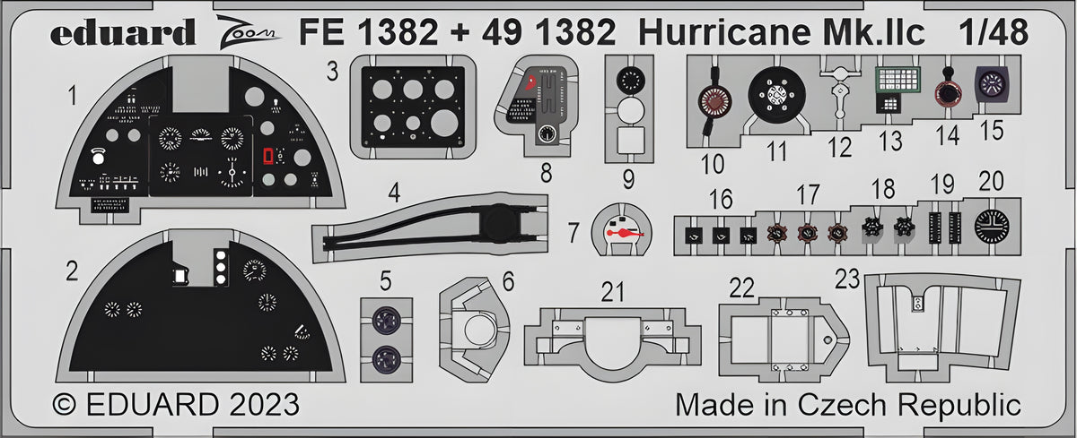 Eduard 1/48 Hurricane Mk.IIc [CZOOM48], for ARMA HOBBY