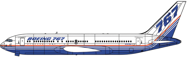 Hasegawa 1/200 B767-200 "Demonstrator"