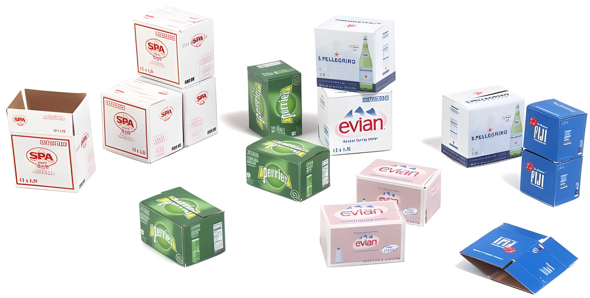 Matho 1/35 Cardboard Boxes - water