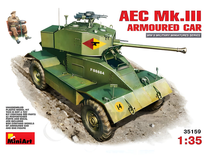 MiniArt AEC Mk 3 Armoured Car (1/35)
