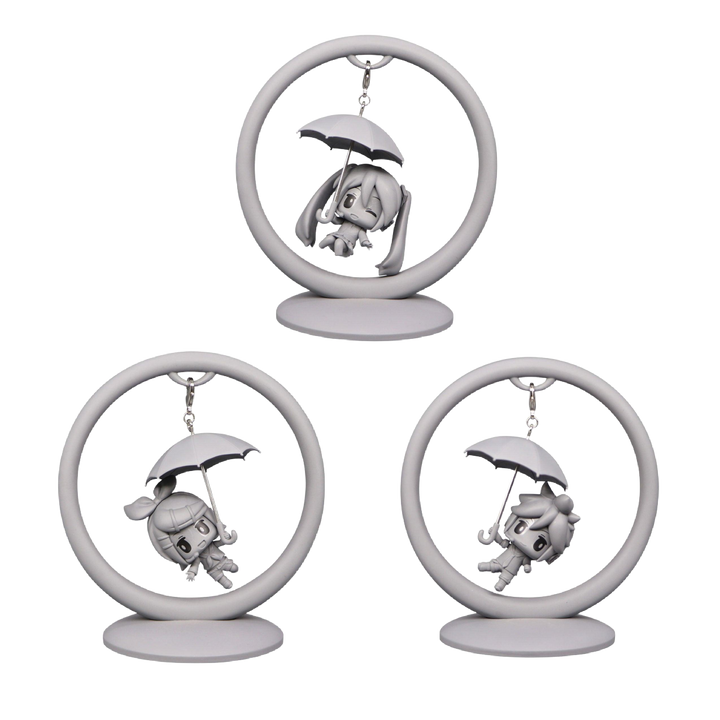 Hatsune Miku Series Miku / Rin / Len Set Trapeze Figure | 4580736403369