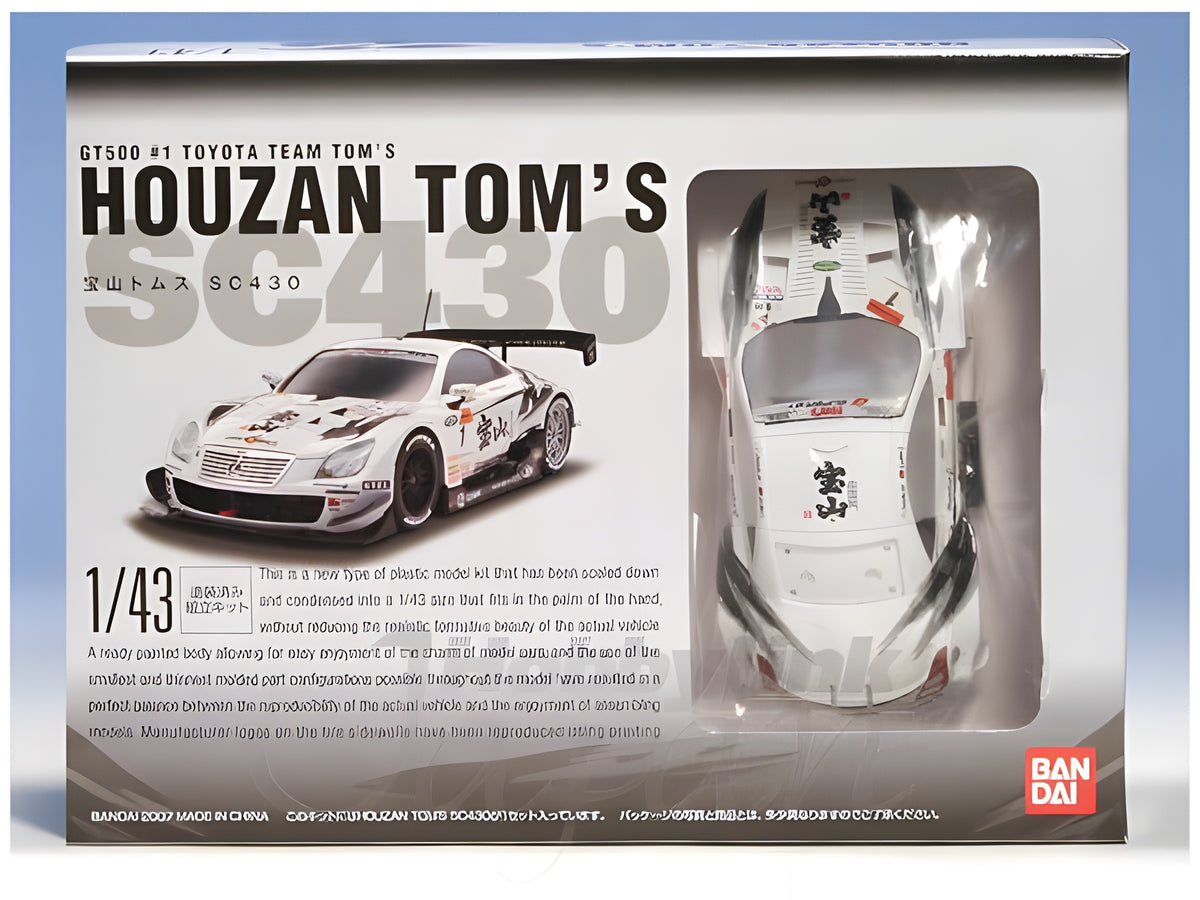 Bandai 1/43 Houzan Tom's SC430 – Super GT