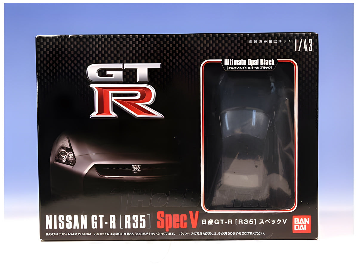 1/43 Nissan GT-R (R35 Ultimate Opal Black)