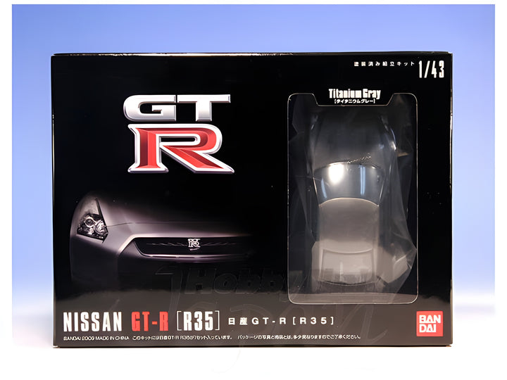 1/43 Nissan GT-R (R35 Titanium Gray)