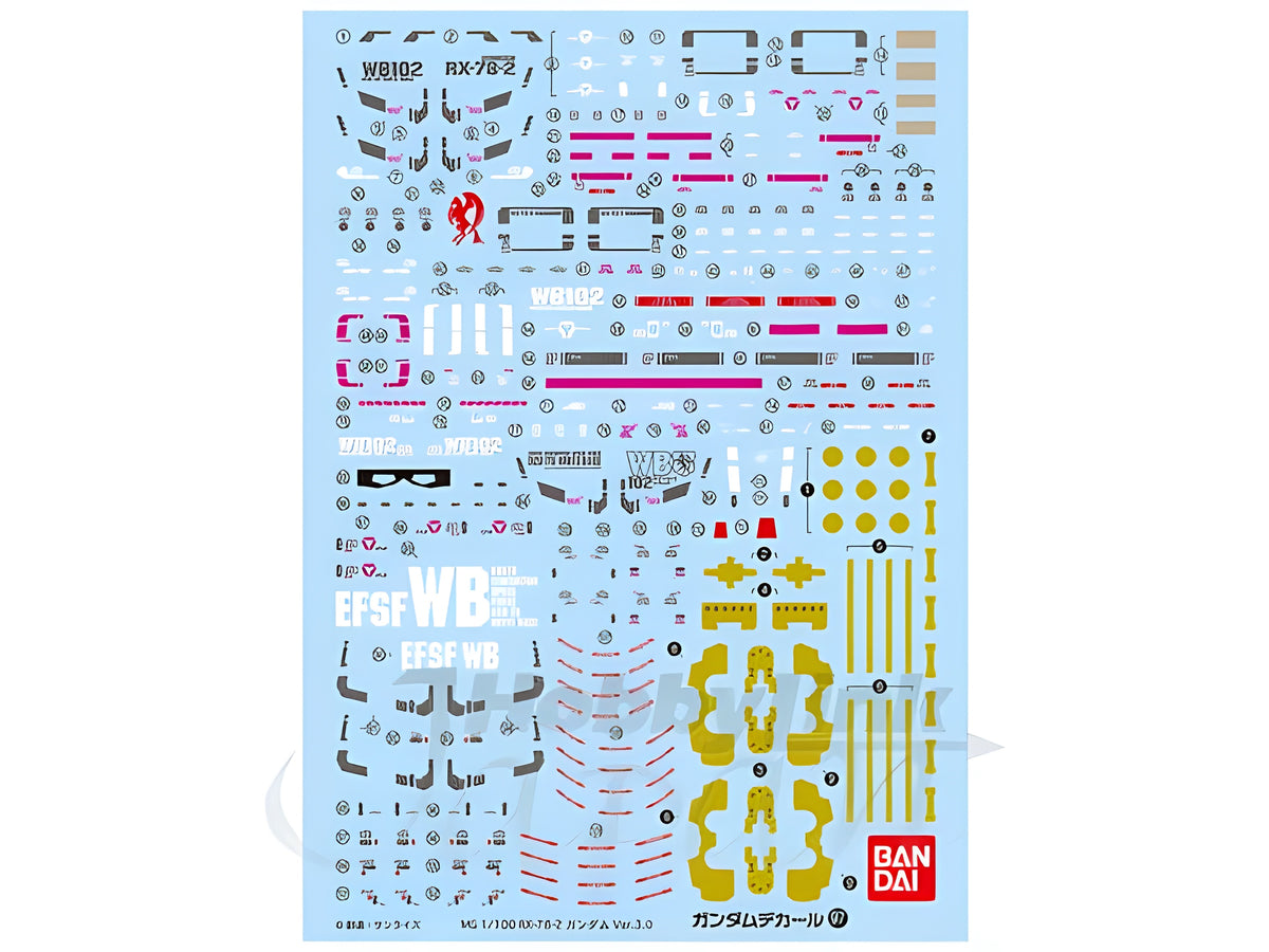 Gundam Decal 97 - MG Gundam Ver 3.0
