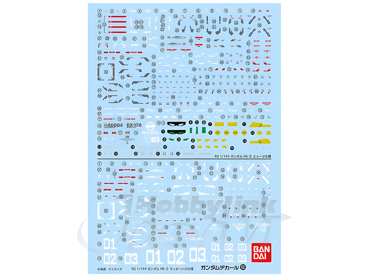 Gundam Decal 102 - RG Gundam Mk-II