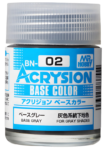 Mr Hobby ACRYSION BASE COLOR BASE GRAY