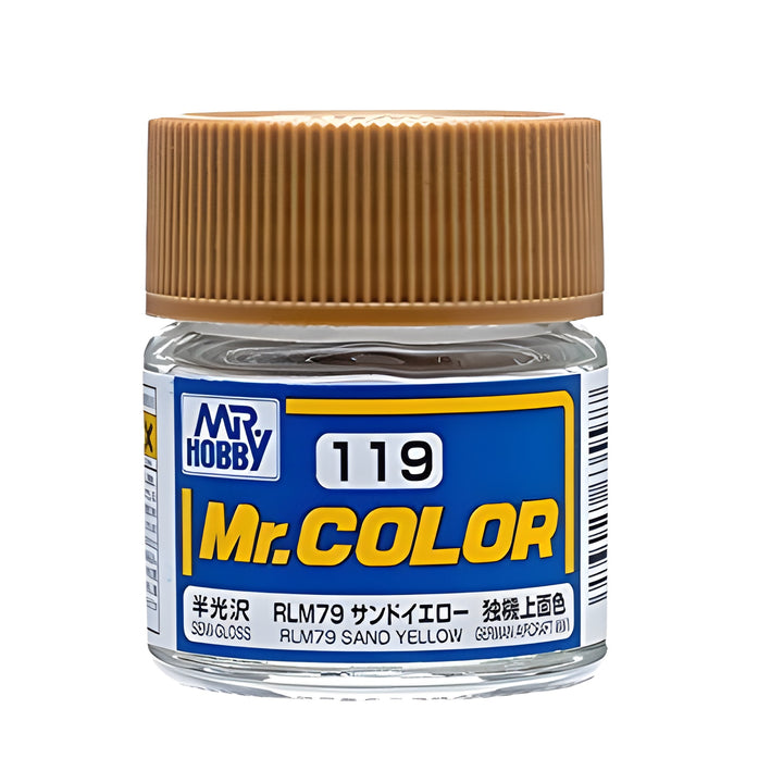 Mr Hobby Mr. Color 119 - RLM79 Sand Yellow (Semi-Gloss/Aircraft)
