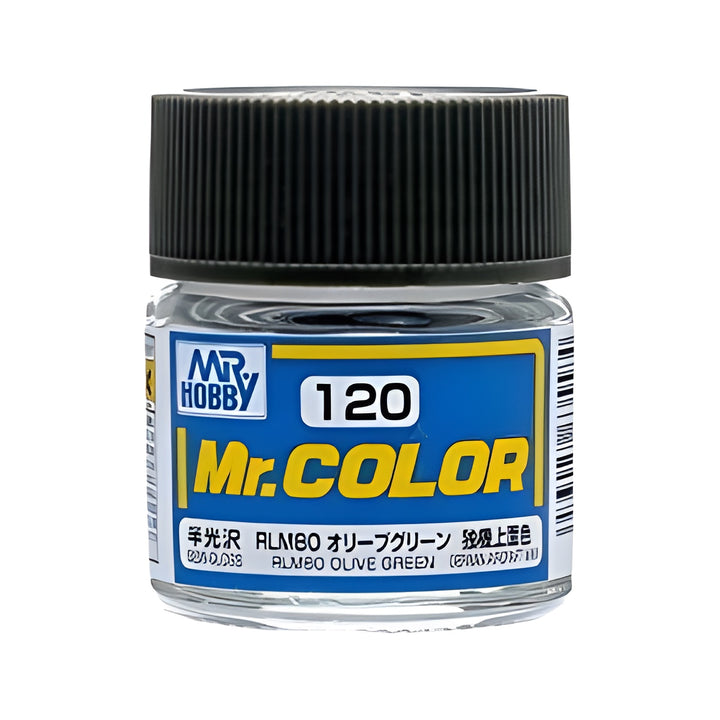 Mr Hobby Mr. Color 120 - RLM80 Olive Green (Semi-Gloss/Aircraft)