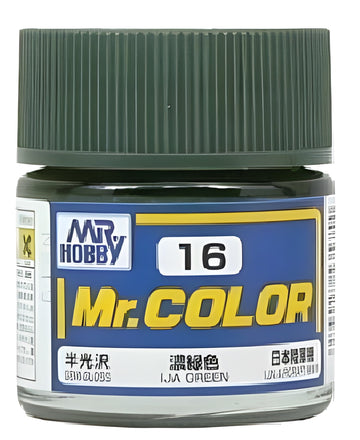 Mr Hobby Mr. Color 16 - IJA Green (Semi-Gloss/Aircraft)