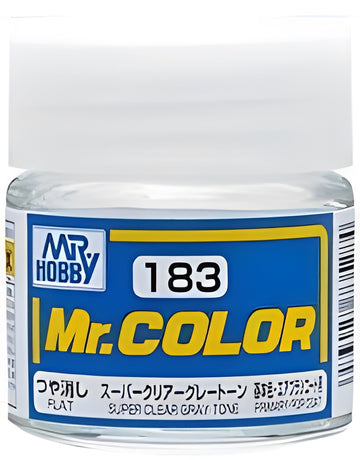Mr Hobby Mr. Color 183 - Super Clear Gray Tone (Semi-Gloss/Primary)