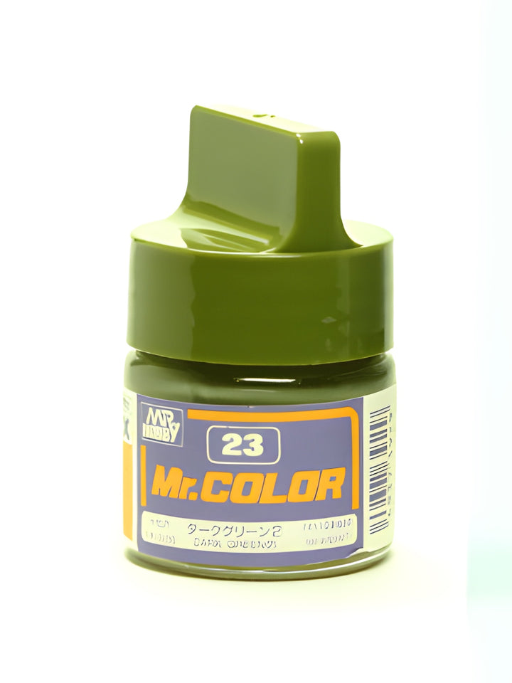 Mr Hobby Mr. Color 23 - Dark Green (2) (Semi-Gloss/Aircraft)