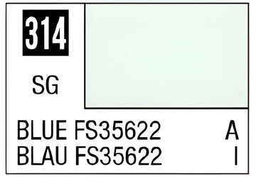 Mr Hobby Mr. Color 314 Blue FS35622 (Semi-Gloss/Aircraft)