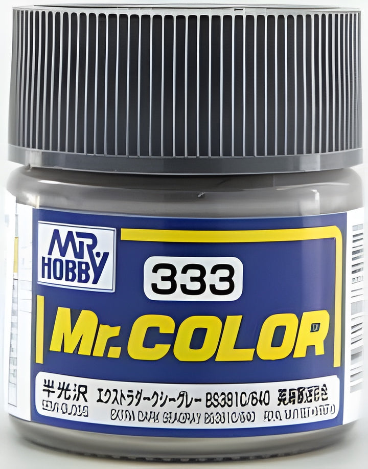 Mr Hobby Mr. Color 333 - Extra Dark Seagray BS381C 640 (Semi-Gloss/Aircraft)