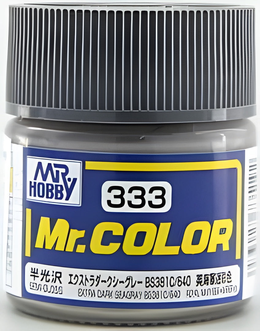 Mr Hobby Mr. Color 333 - Extra Dark Seagray BS381C 640 (Semi-Gloss/Aircraft)