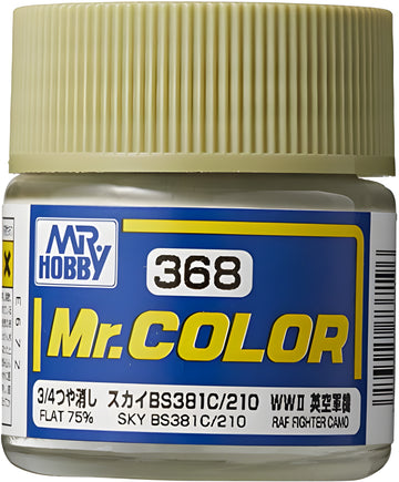Mr Hobby C368 Sky BS381C/210 [RAF standard color / WWII early]