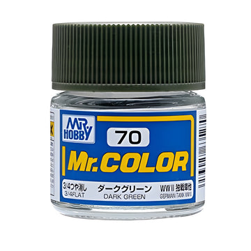 Mr Hobby Mr. Color 70 - Dark Green (Flat/Tank)