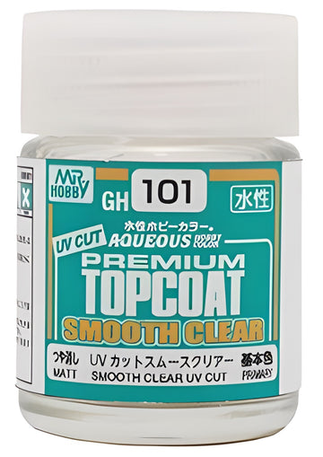 Mr Hobby Premium Top Coat UV Cut Smooth Clear