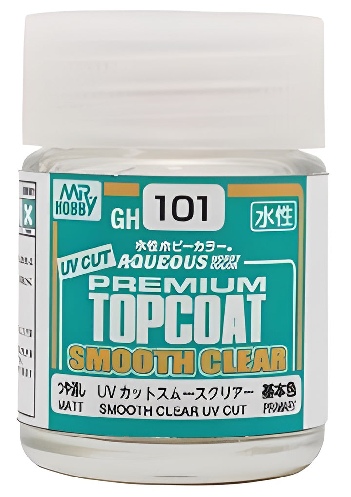 Mr Hobby Premium Top Coat UV Cut Smooth Clear