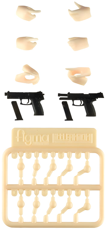 LAOP12: figma Hands for Guns 2 - Handgun Set