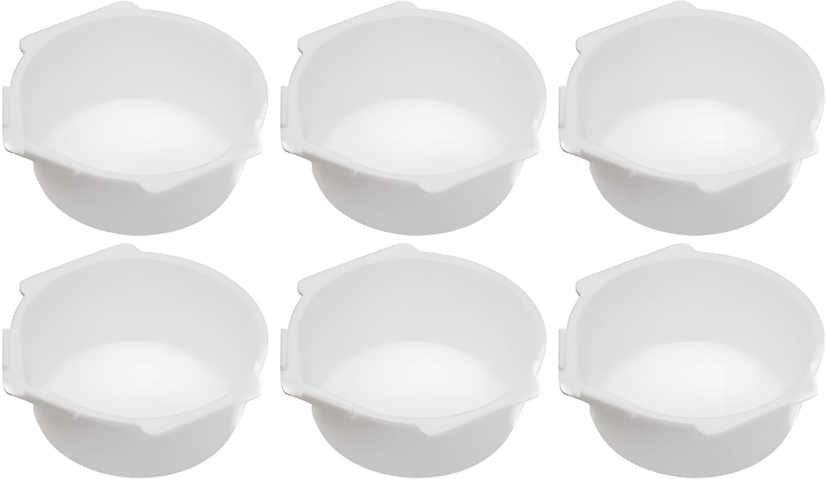 Mr Hobby Mr.PAINT CUP WHITE (6PCS)