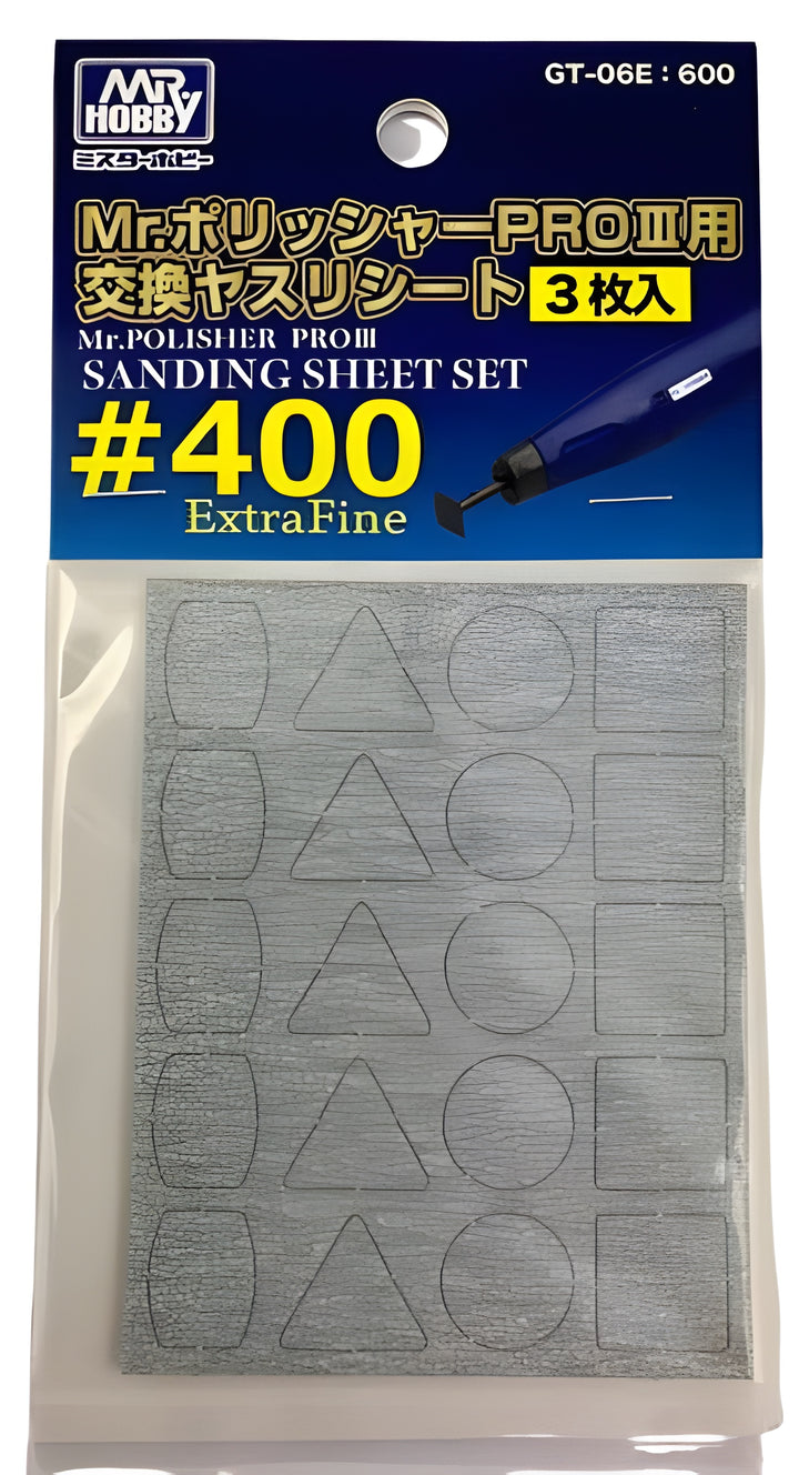 Mr.POLISHER PRO3 - SANDING PAPER FOR GT06 #400
