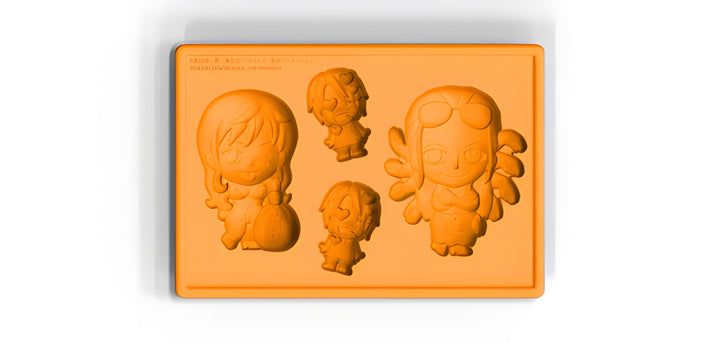 KOTOBUKIYA Silicone Tray - One Piece Nami & Robin with Sanji New World Ver