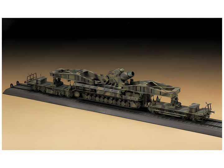 [MT57] 1:72 60cm MӦRSER KARL 040 PRODUCTION TYPE w/RAILWAY CARRIER