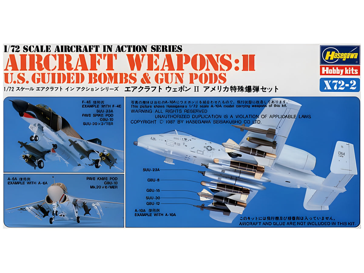 [X72-2] 1:72 U.S. Aircraft Weapons II