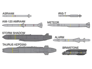 [X72-15] 1:72 Europe Aircraft Weapons Set