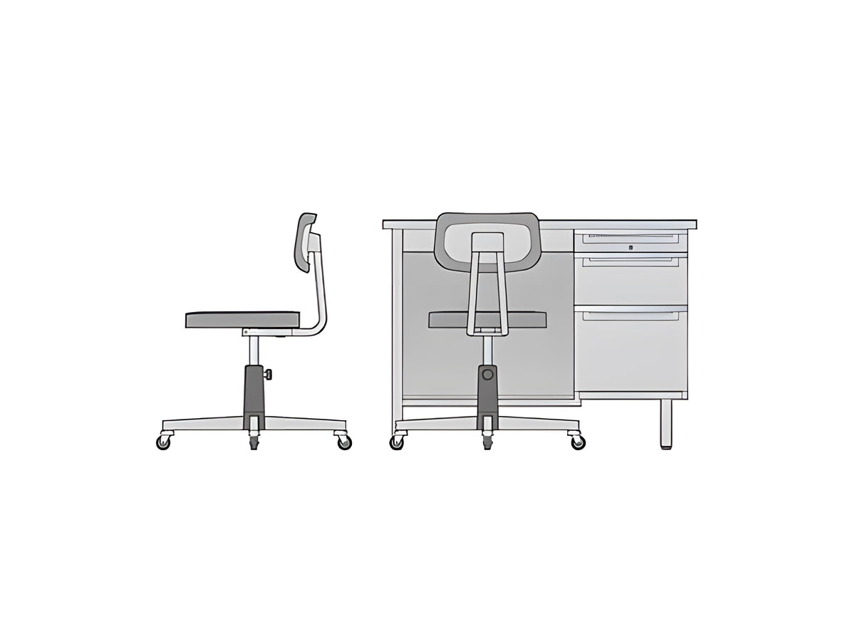 [FA03] 1:12 Office Desk & Chair
