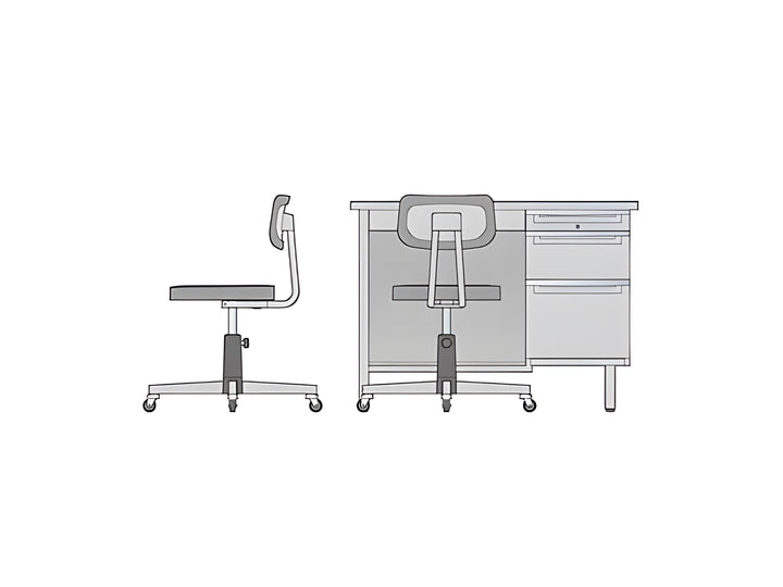 [FA03] 1:12 Office Desk & Chair