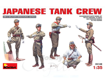 [35128] 1/35 Japanese Tank Crew