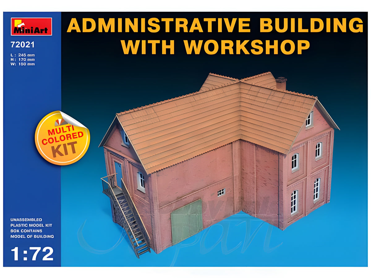 [72021] 1/72 Administrative Building with Workshop