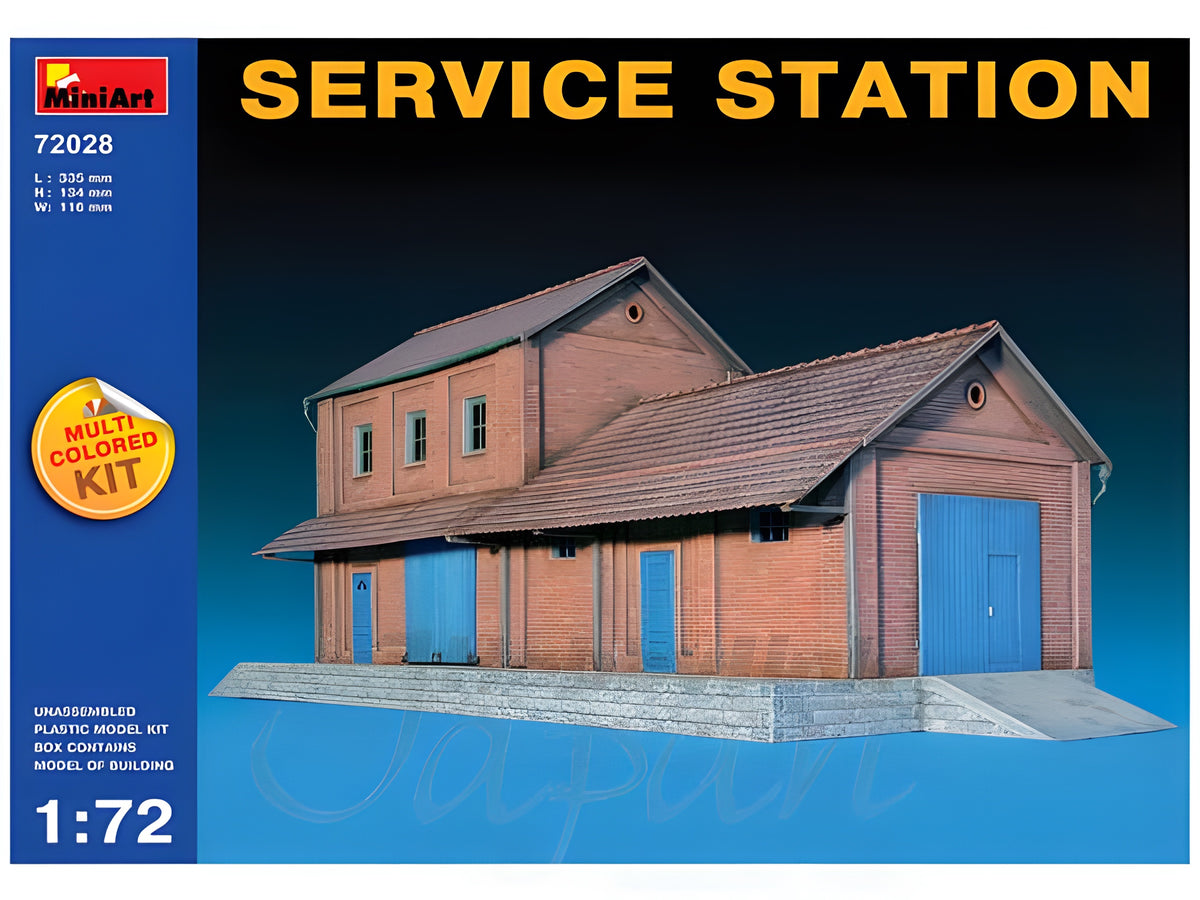 [72028] 1/72 Service Station