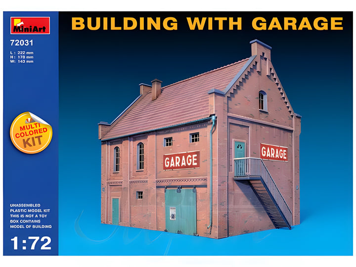 [72031] 1/72 Building with Garage