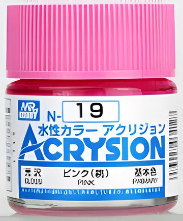 Mr Hobby Acrysion N19 - Pink (Gloss/Primary)
