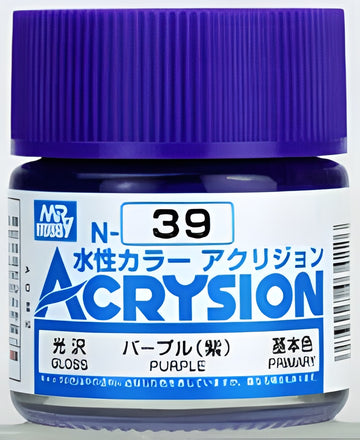 Mr Hobby Acrysion N39 - Purple (Gloss/Primary)