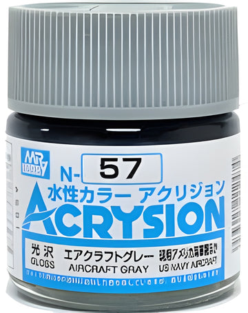 Mr Hobby Acrysion N57 - Aircraft Gray (Gloss/Aircraft)