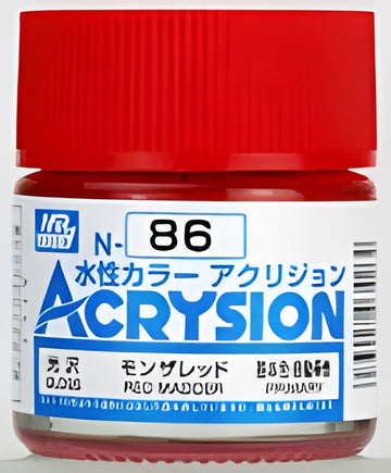 Mr Hobby Acrysion N86 - Red Madder (Gloss/Primary)