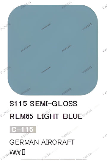 Mr Hobby Mr Color Spray - S115 RLM65 Light Blue (Semi-Gloss/Aircraft)