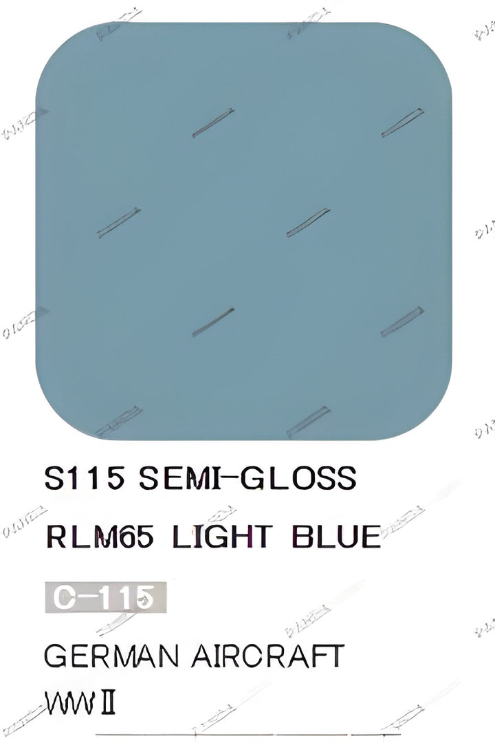 Mr Hobby Mr Color Spray - S115 RLM65 Light Blue (Semi-Gloss/Aircraft)