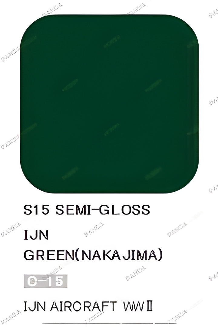 Mr Hobby Mr Color Spray - S15 IJN Green Nakajima (Semi-Gloss/Aircraft)