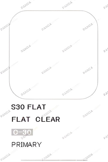 Mr Hobby Mr Color Spray - S30 Flat Clear (Flat/Primary)