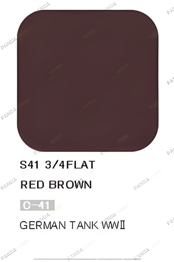 Mr Hobby Mr Color Spray - S41 Red Brown (3/4Flat/Tank)