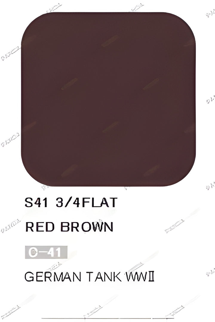 Mr Hobby Mr Color Spray - S41 Red Brown (3/4Flat/Tank)
