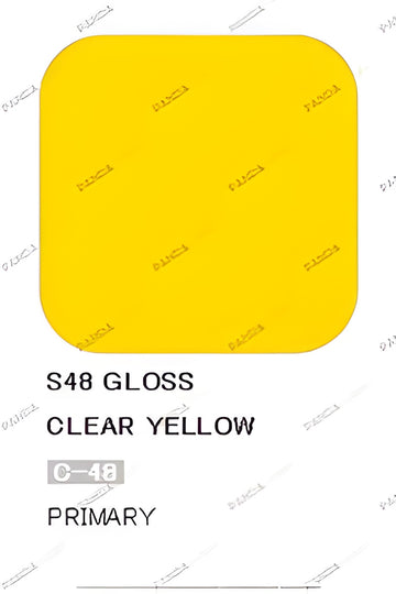 Mr Hobby Mr Color Spray - S48 Clear Yellow (Gloss/Primary)
