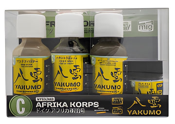 Mr Hobby Mr.Color YAKUMO COLOR SET C WWII AFRIKA KORPS