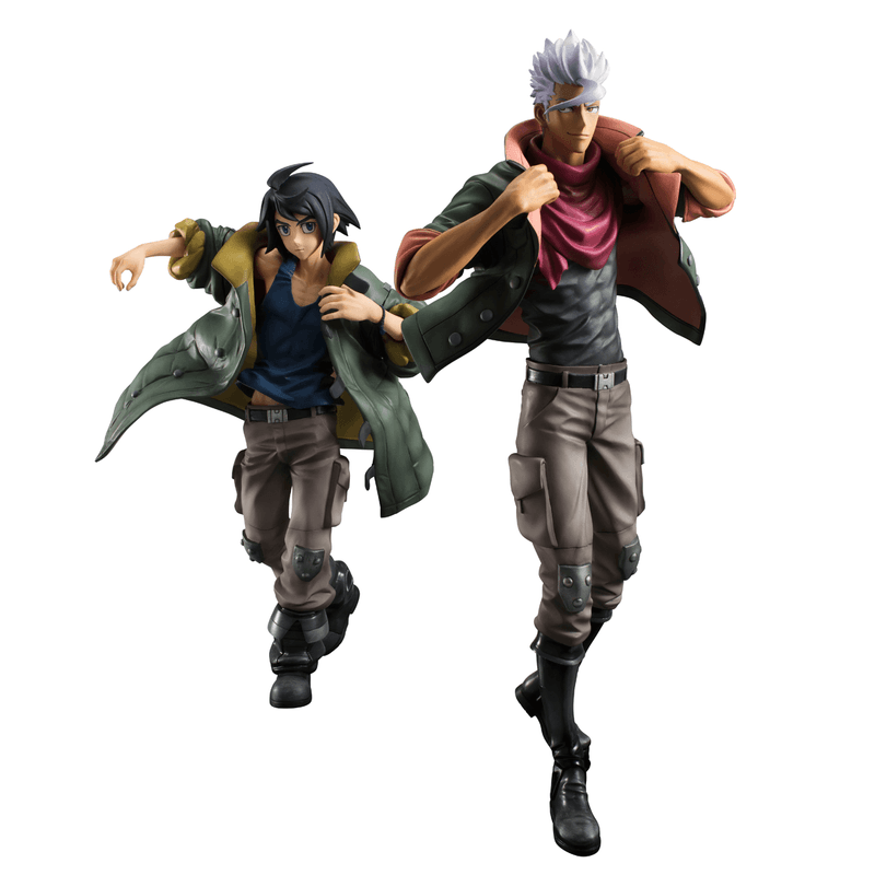 MegaHouse G.E.M. Series Mobile Suit Gundam IRON-BLOODED ORPHANS Mikazuki Augus & Orga Itsuka set (Repeat) | 4535123844546